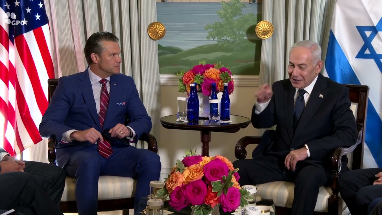 PM Netanyahu Meets US Secretary of War Hegseth