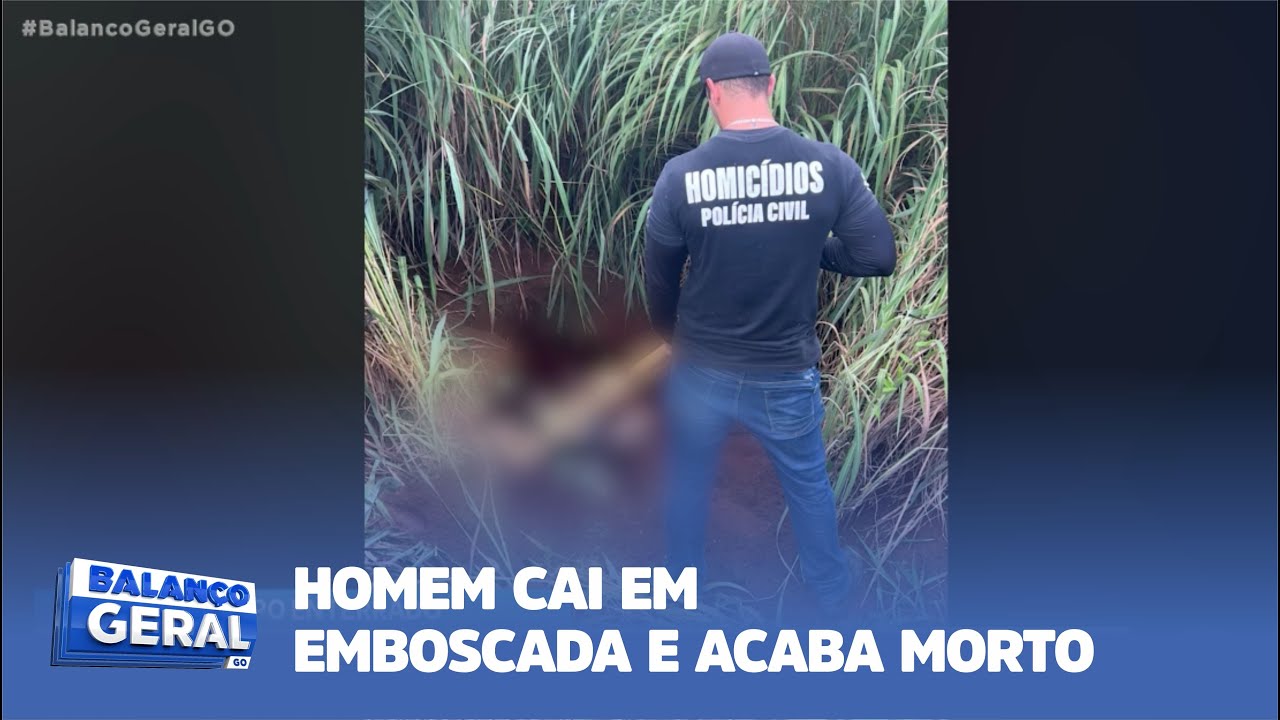 HOMEM CAI EM EMBOSCADA E ACABA MORTO