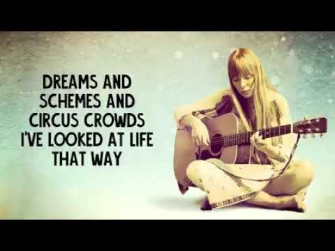Joni Mitchell   Both Sides Now Lyric Video