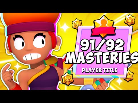 I Mastered Every Brawler in Brawl Stars!