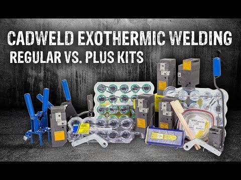 Cadweld Plus Electronic Exothermic Welding Deluxe Kit