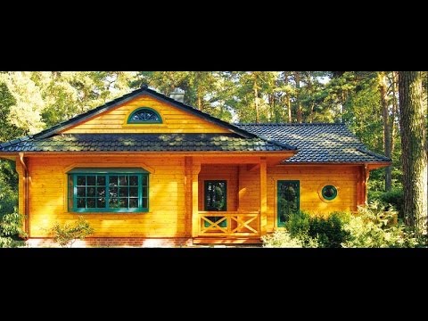 Blockhaus-Aufbau Canada - natürlich von LéonWood®