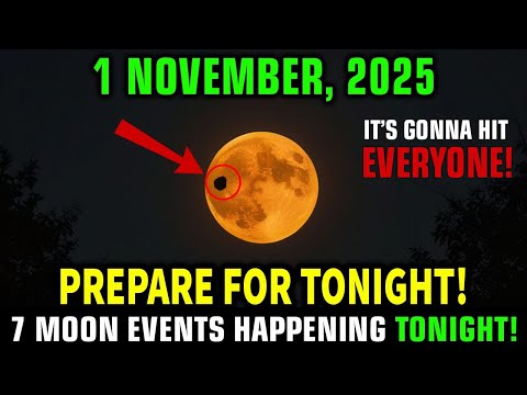 November 1, 2025 — 7 Moon Warnings Before October Ends — Don’t Ignore These MIRACLE SIGNS
