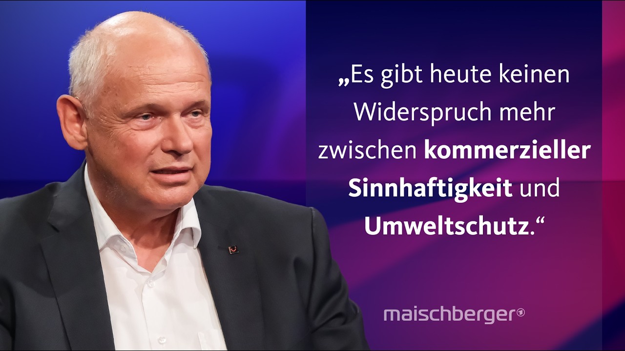 TUI-Chef Sebastian Ebel kritisiert Wirtschaftspolitik: "Vieles scheint planlos" | maischberger