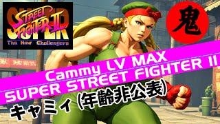 Cammy on LV MAX - SUPER STREET FIGHTER II for SNES