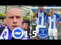 I Didn't Expect This Result!! | 1-5 | Brighton VS Everton | Match Day Vlog