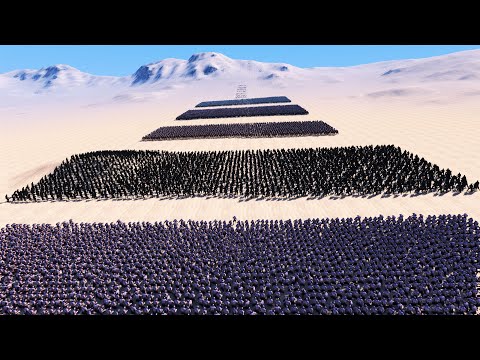 7 Lines of Soldiers vs 5 Types of Zombies UEBS - Ultimate Epic Battle Simulator