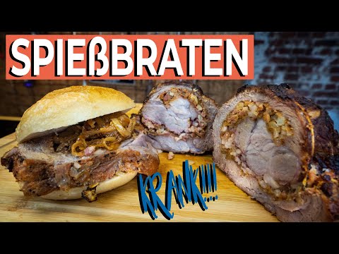 Spießbraten im Brötchen selber machen | Wie vom Weihnachtsmarkt | TÜR 4 Adventskalender | #24xmas
