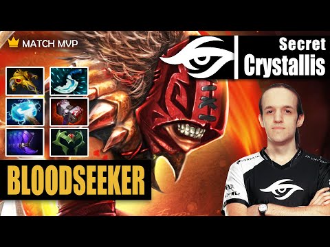 Bloodseeker Safelane | Secret.Crystallis | 0 DEATH TOO DANK | 7.31c Gameplay Highlights