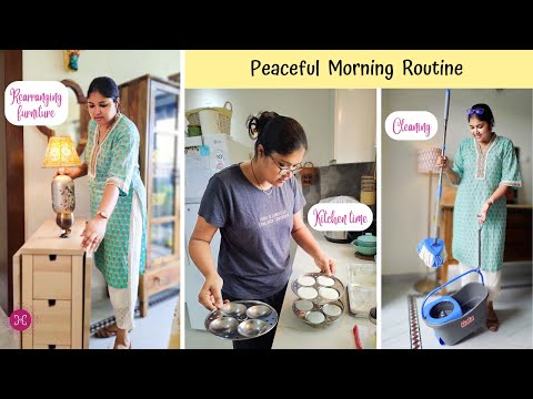 My New Morning Routine (Morning Motivation) /  Rearranging Furniture at Home / Home HashTag Life