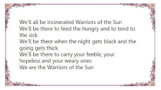 Joan Baez - Warriors of the Sun Lyrics
