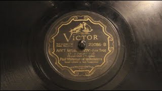 Music video thumbnail preview for Ain't Misbehavin - Paul Whiteman and His Orchestra, 1935 by Paul Whiteman and His Orchestra