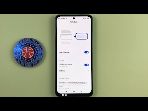 How to enable/disable TalkBack on Xiaomi Redmi Note 10 Android 11