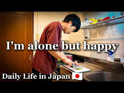[Vlog]Life in Jpan🇯🇵 | I'm alone | I got a little closer to my dream | Simple life | Homemade Gyoza