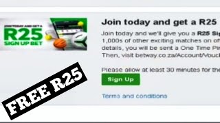 HOW TO GET BETWAY R25 FREE SIGN UP BONUS [BETWAY TUTORIAL]