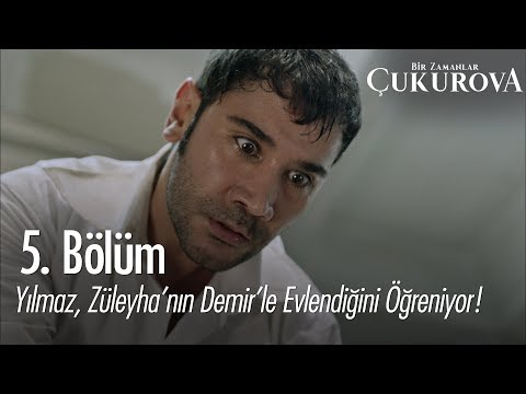 Yılmaz, Züleyha'nın Demir'le evlendiğini öğreniyor! - Bir Zamanlar Çukurova 5. Bölüm