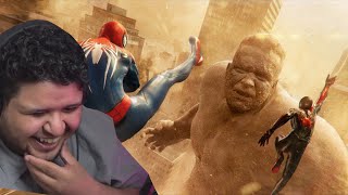 مقدمة سبايدر مان 2 حريقة ????