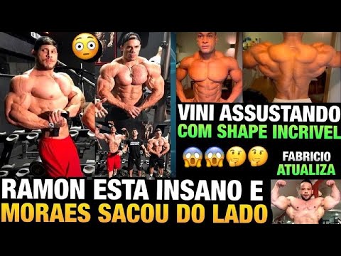 RAMON MOSTRA SHAPE ATUAL E MORAES SACOU DO DO LADO - VINI MATHEUS IMPRESSIONANDO + FABRICIO MOREIRA