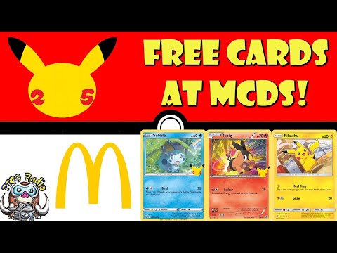 New Pokemon TCG McDonald's Promos are Coming - Free Pokemon Cards! (Pokémon TCG News)