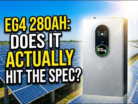 EG4 280Ah: Does it Actually Hit the Spec?