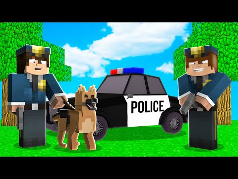 1 GÜNLÜĞÜNE POLİS OLDUM! 😱 - Minecraft