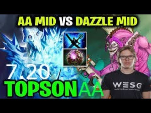 TOPSON - Ancient Apparition MID CARRY | NEW META 7.20 | dota 2 mmr Pro Gameplay 6
