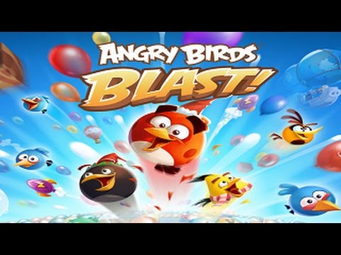 Angry Bird Blast - Free The Birds - Levels 1 - 5 Completed