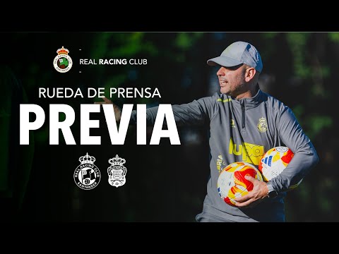 Rueda de prensa Previa de José Alberto | Racing – Las Palmas | J22 LaLiga Hypermotion