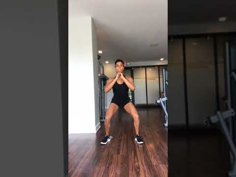 Pulsing Squat Jump