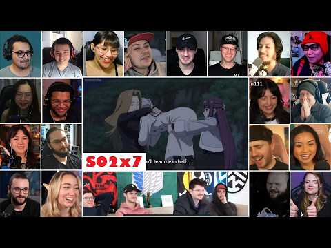 [4K] Frieren: Beyond Journey's End SEASON 2 Episode 7 REACTION Mashup | Sousou no Frieren