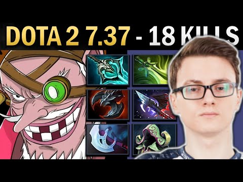 Sniper Gameplay Miracle with 18 Kills and Cloak - Dota 2 7.37