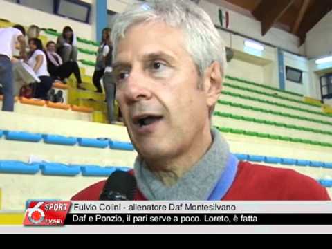 Daf e Ponzio, il pari serve a poco. Loreto è fatta