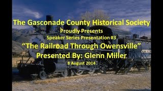 preview picture of video 'The Railroad Through Owensville Missouri'