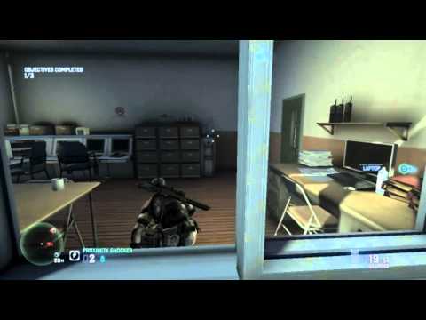 Splinter Cell Blacklist Side Missions Grim Perfectionist Ghost Walkthrough Mission 2 BORDER CROSSING