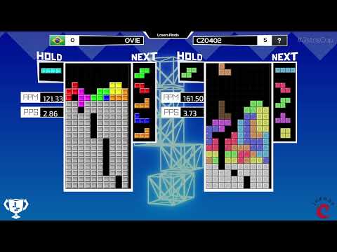 Jstris Cup XIV - CZSmall Vs. Ovie - Losers Finals