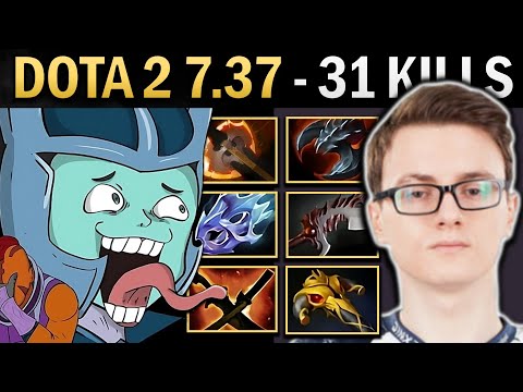 Phantom Assassin Gameplay Miracle with 31 Kills and 1211 GPM - Dota 7.37