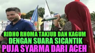 Download lagu Bole Cudiyan Ketika Ridho Rhoma takjub terkagum dengan suara Puja Syarma mp3
