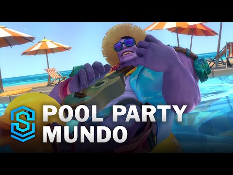 Pool Party Mundo Wild Rift Skin Spotlight