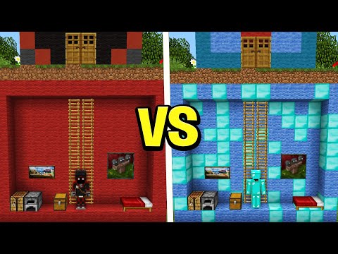 Skeppy vs BadBoyHalo MOST SECRET House Battle! - Minecraft