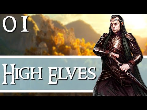 THE BURDENS OF POWER! Third Age: Total War - [ DaC EUR ] - High Elves - Episode 1
