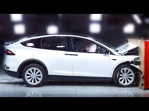 Tesla Model X Crash Test | TOP SAFE SUV