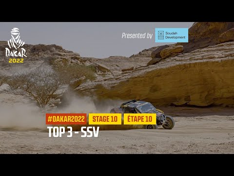 SSV Top 3 presented by Soudah Development - Stage 10 - #Dakar2022