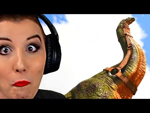 Brachiosaurus tame with GGFizz on his ark server!