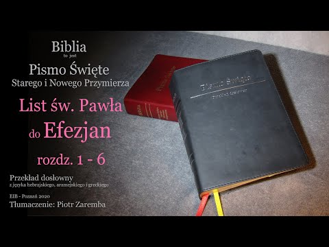 List Pawła do Efezjan -  Audio Biblia  Przekład dosłowny