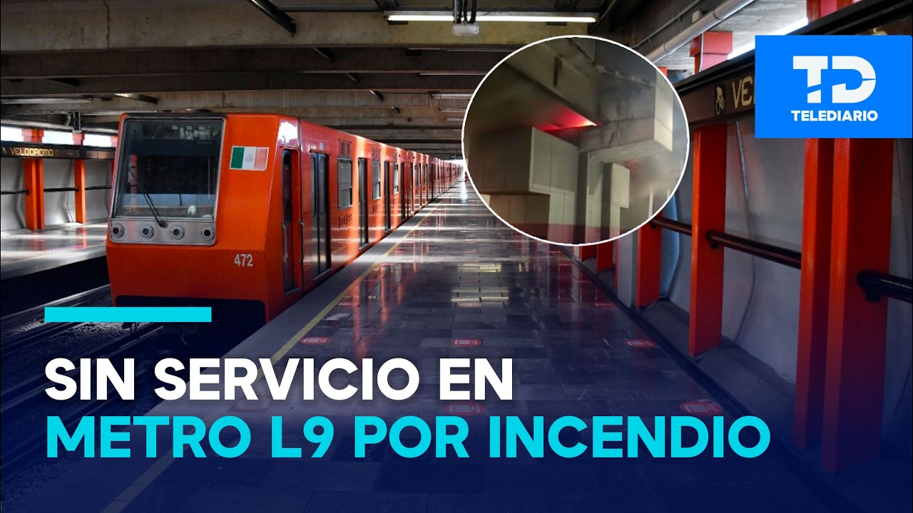 ¿Qué pasó en la Línea 9 del Metro CdMx? Incendio provoca el cierre de estaciones