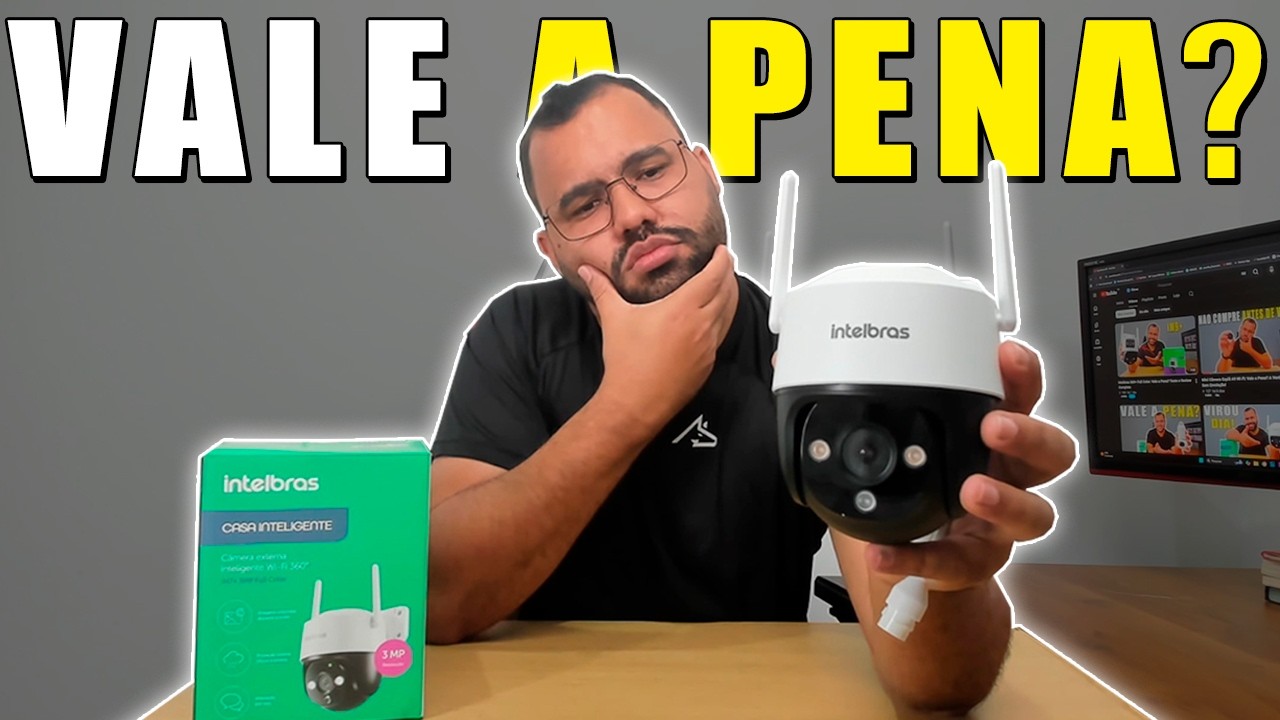 Miniatura da avaliação em vídeo de Câmera de Segurança Intelbras iM7 Full Color 3MP Wi-Fi