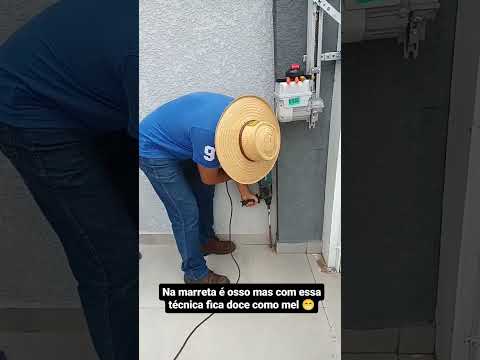 Instalação de haste de aterramento de 2,4metros #eletrica #utilidades