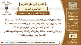 5397 - حكم من هم بذنب ثم تركه  - نور على الدرب image