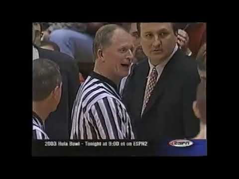 February 1, 2003: (18/16) Marquette @ Cincinnati [missing last 10 seconds]