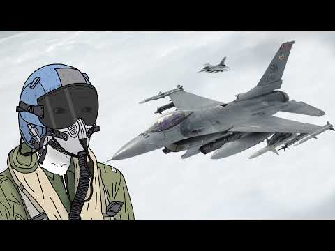 Danger Zone but you're an F-16 pilot engaging MiGs above Iraq